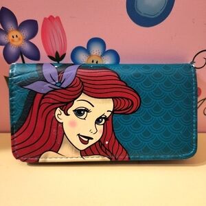Loungefly Disney ❤️ Logo Ariel Flap Wallet